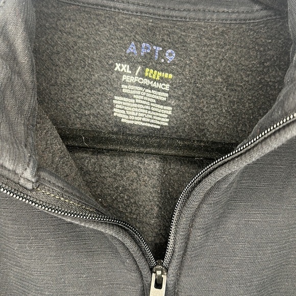 APT 9 PERFORMANCE QUARTER ZIP (XXL) - Picture 3 of 4